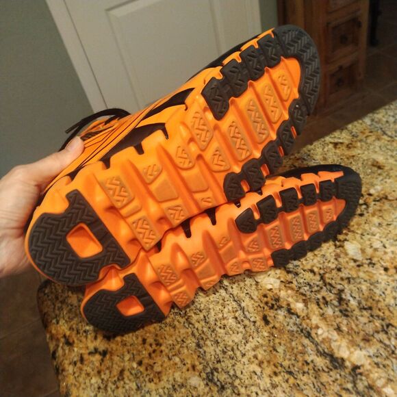 Reebok Zigtech Men's Running Shoes Black Orange Lace Up Sneaker Sz11.5 104280616 - Picture 9 of 12